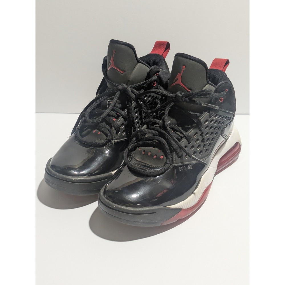 Jordan Maxin 200 GS Black Gym Red White CD6123-001 Youth 7Y